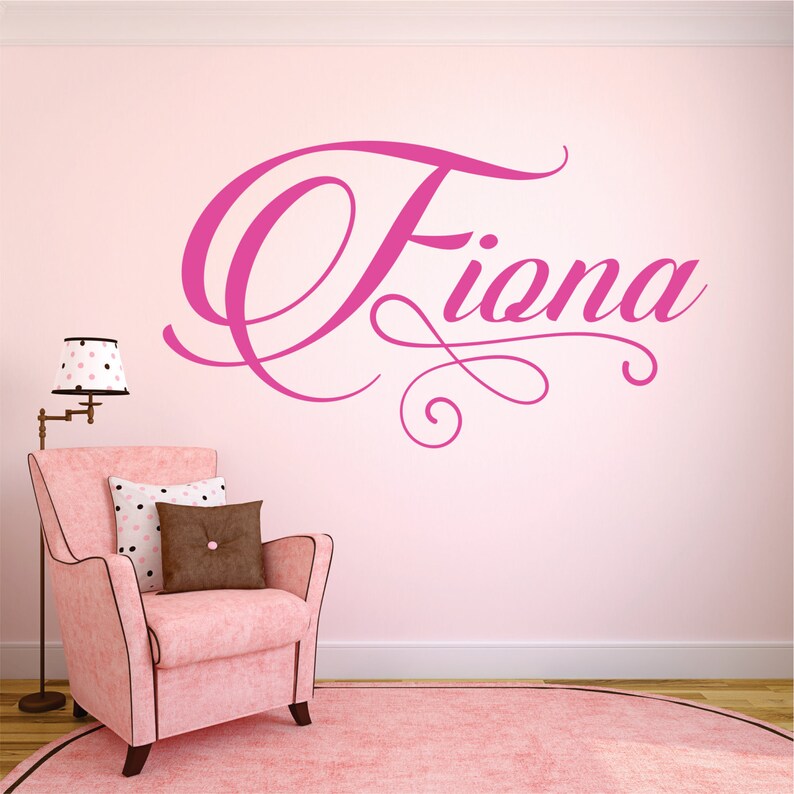 Personalzed Name Wall Decal Wall Decal Baby Nursery Decal Etsy