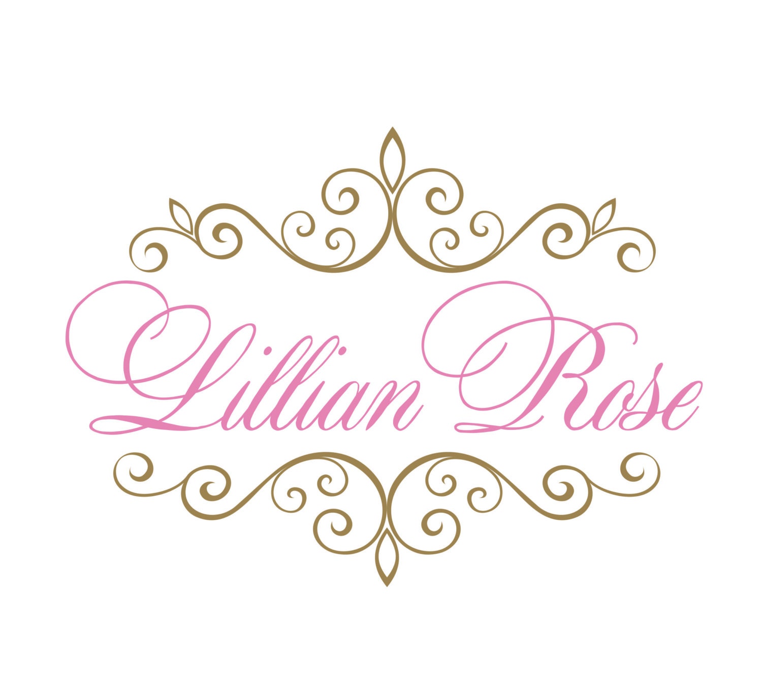 Personalized Princess Wall Decal Princess Name Decal Nursery Etsy