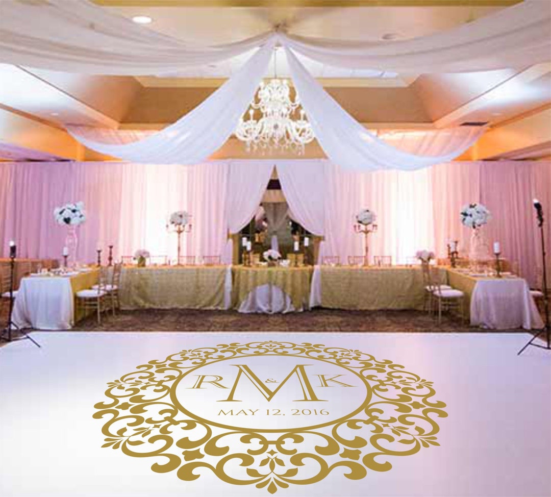 Wedding Dance Floor Decal,vinyl Decal, Wedding Decor, Wedding Decoration,  Floor Decal, Dance Floor, Wedding Sticker DFD0011 - Etsy