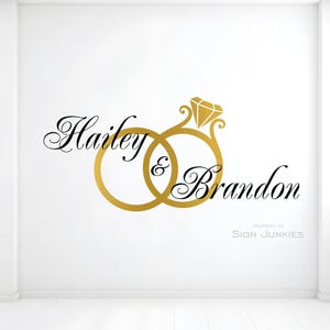 Dance Floor Decal, Wedding Decor, Wedding Decoration, Monogram Decal, Wedding Floor, Dance Floor Decor, Wedding Dance Floor Decal