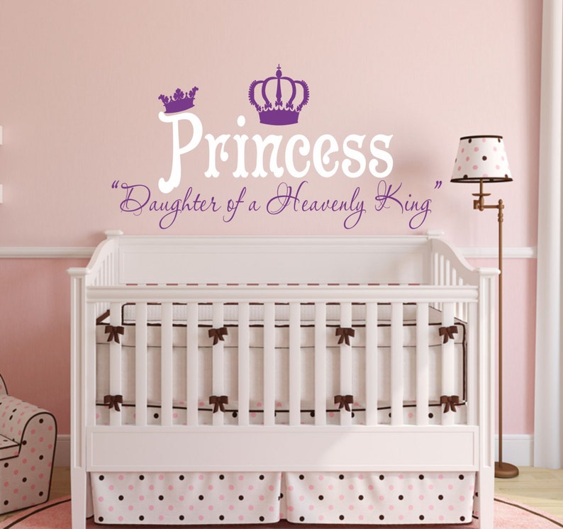 Princess Wall Decal Princess Wall Art Princess Wall Decor Etsy Canada
