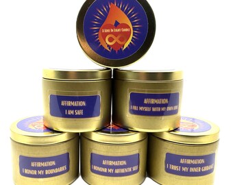 A Love In Light Affirmation Candle