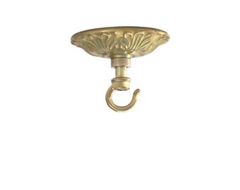 Brass Ceiling Hook For Pendant Lighting, Ceiling Hook,  Plant Hanger