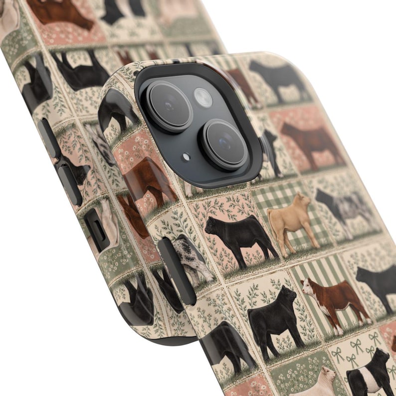 Cattle Magsafe Phone Case, Cow iPhone Case, Western Farm Phone Case ...