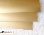 12 x 14  & 12 x 24 Metallic Antique Gold Arlon Vinyl Sheets for Cricut Silhouette Craft Supplies Sold in 3 Sheet Sets