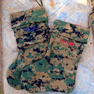 Military Name Tape Stocking