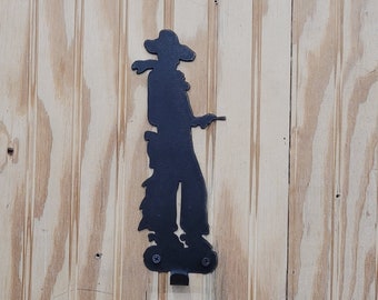 COWBOY Wall Hook/Robe hook/hat rack/key holder/RV/Home decor/Gift/Baby Nursery/Bedroom/Bathroom/Western/Bunkhouse/Ranch/Barn