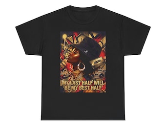 Retro Portrait T-Shirt | Motivational Quote, Urban Art, Cotton Tee