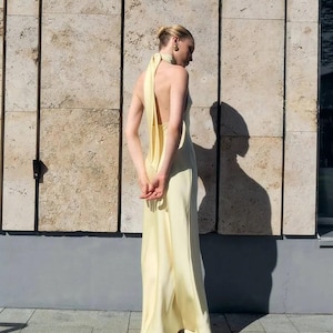 Scarf Halter Dress - Etsy