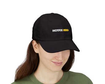 Hotfix Hero Classic Dad Cap | Embroidered Tech Support Hat