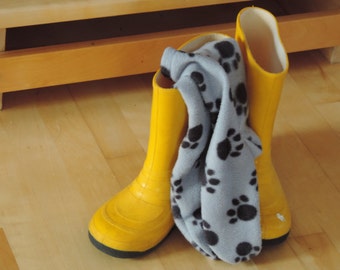 fleece sock boot liner for kids