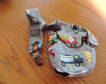 Pacifier pouch for 1-2 pacifier