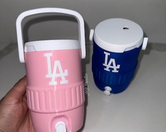 Inspired Dodgers Igloo koozie | Pink