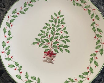 Lenox Christmas serving plate