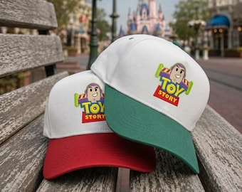 Toy Story Buzz Lightjahre bestickte Baseballmütze - Disney Pixar Urlaubsmütze, Buzz Lightjahre inspirierte Baseballmütze, Geschenk für Disney-Fans