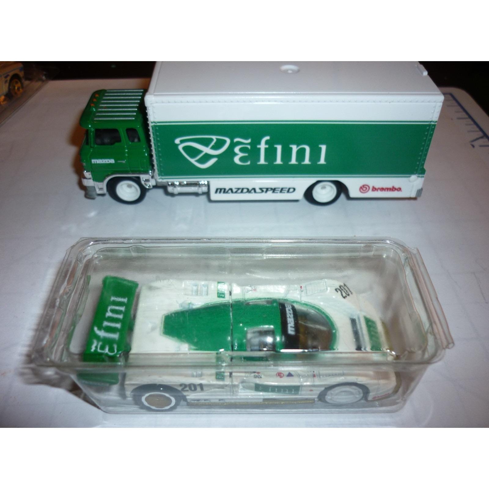 Hot Wheels Premium Team Transport Efini Mazda 787B & Sakura