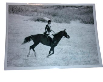 Vintage 1970 Denver CO Photo Equestrian Fox Hunt Gone Away Cherry Creek Denver