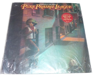 Pure Prairie League Something In The Night Vinyl LP 1981 Vince Gill NBLP 7255