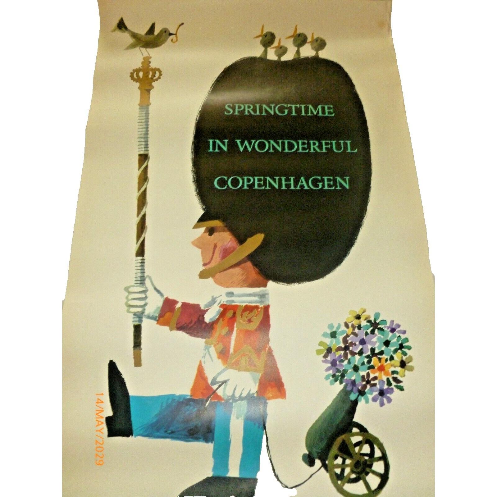 Vintage 1961 Antoni Springtime in Wonderful Copenhagen Travel