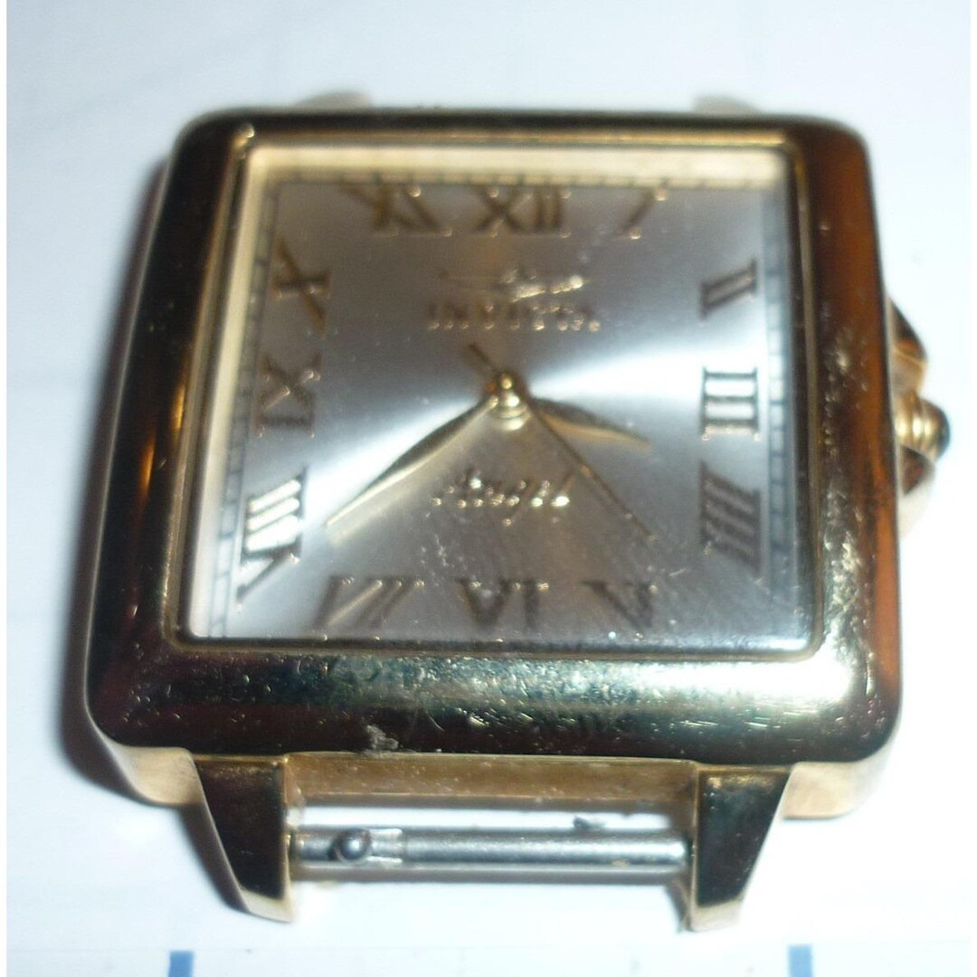 Invicta Angel Rectangular Roman Numeral Watch Flame Fusion Crystal WR ...