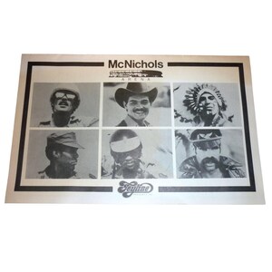 70s Village People Gloria Gaynor McNichols Arena Denver Program koncertowy Feyline