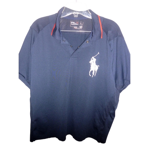 RLX Ralph Lauren Mens XL Navy Blue US Open 2006 Big Pony