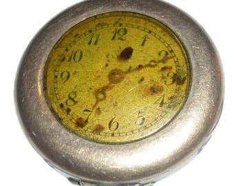 Antique Elgin 7 Jewel Pocket Watch Wadsworth Referee Gold Filled Case 2381125