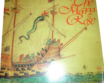 1982 The Mary Rose Trust Guidebook Henry VIII Tudor Ship Prince Charles Sign Ad