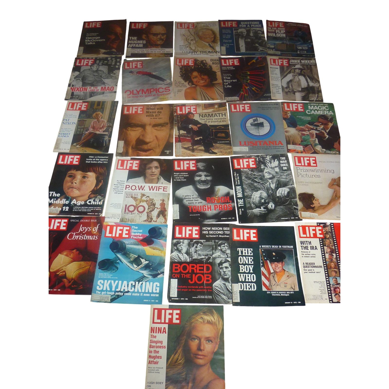 Lot of Old Life Magazines - Etsy