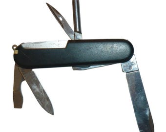 Victorinox Tinker Swiss Army Knife Black Multi-Tool Pocket Knife Officer Suisse