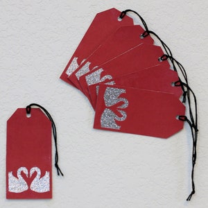 Schwäne Geschenkanhänger