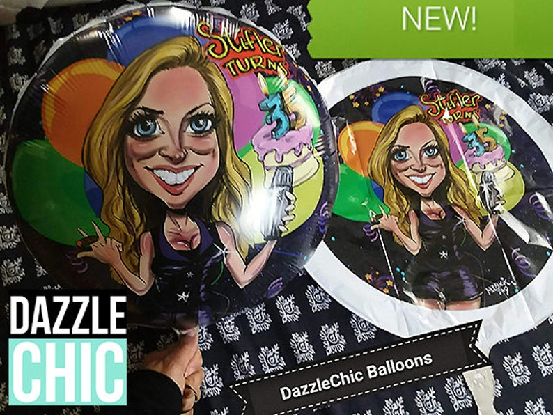 Helium, Personalized, custom balloons, Photo Balloons. image 4