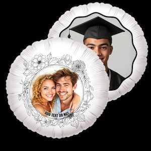 Helium, Personalized, custom balloons, Photo Balloons.