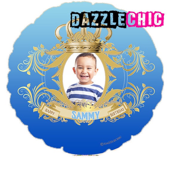 Prince or Princess Birthday Centerpiece Balloon Il_570xn