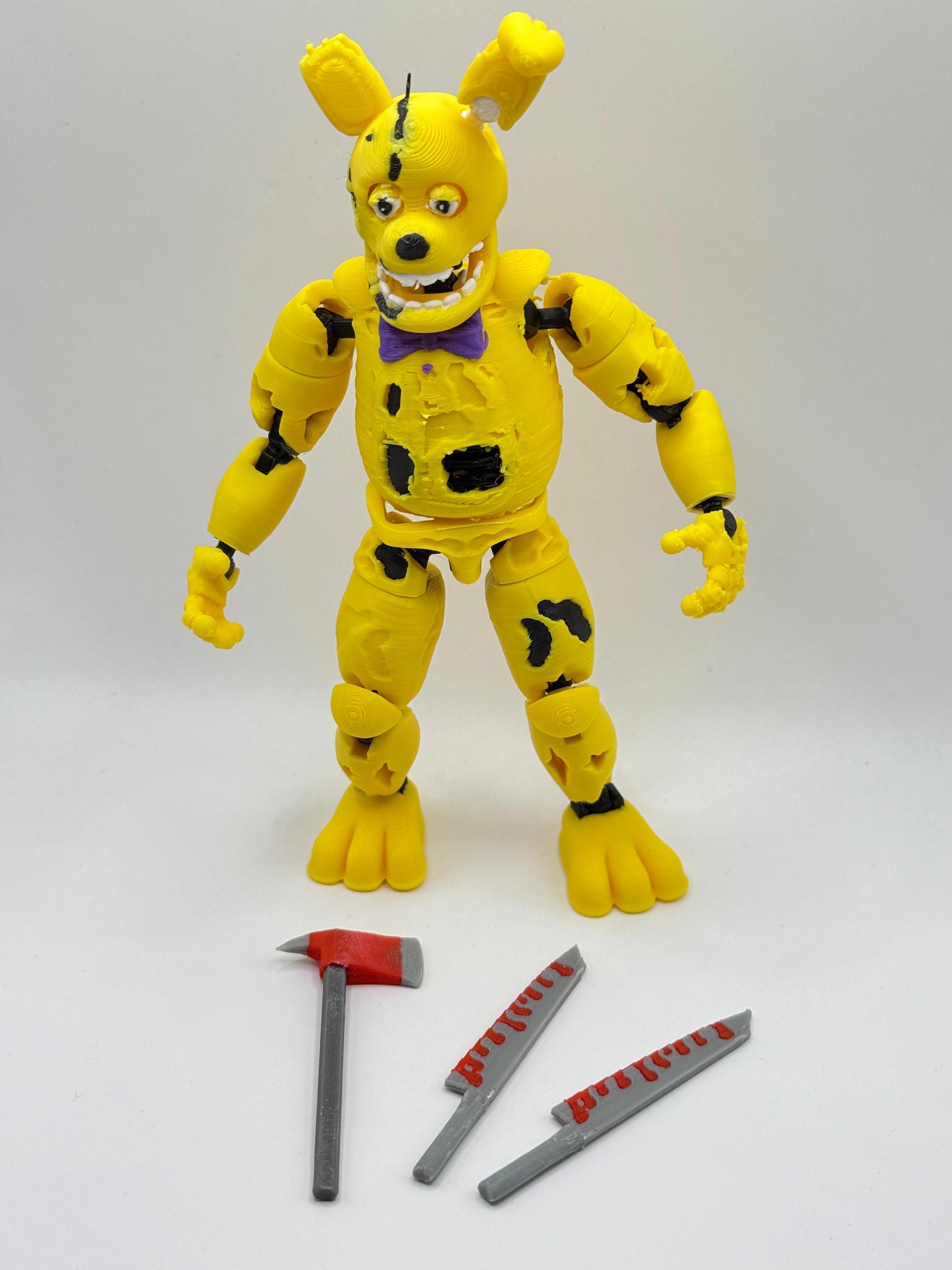Withered freddy figure - Etsy 日本