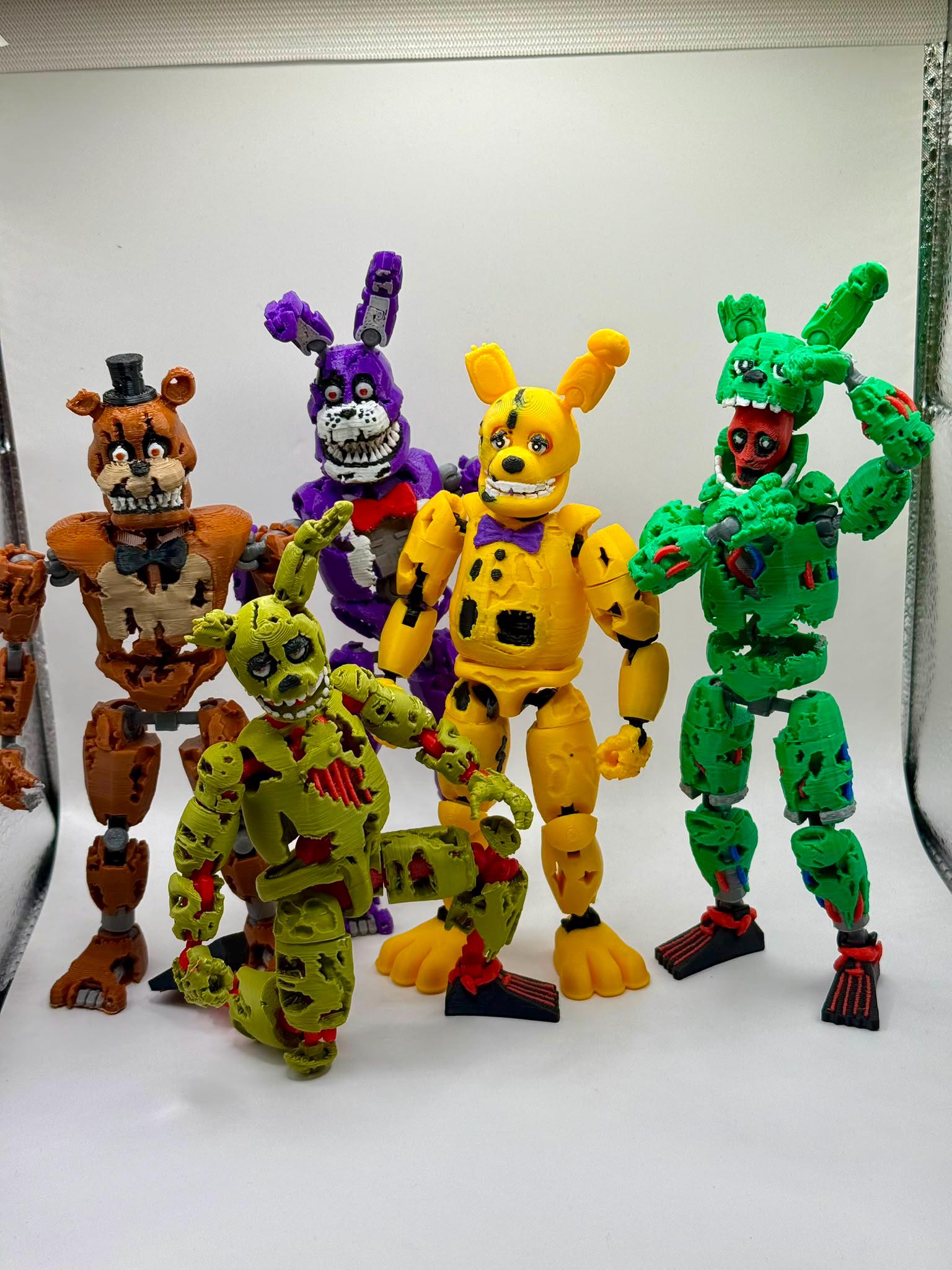 Five nights at freddys action figures - Etsy 日本