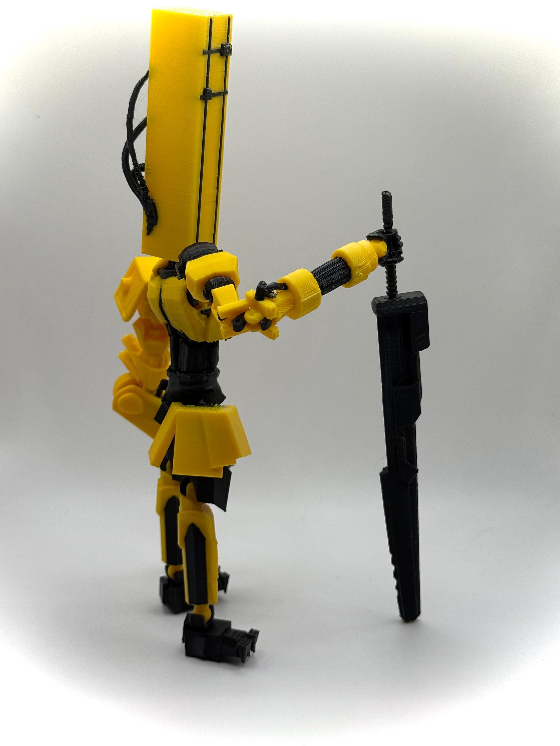 Swords Machine Swords Machine Ultrakill 3D Printed Figure Articulated Dummy 13 Toy ...