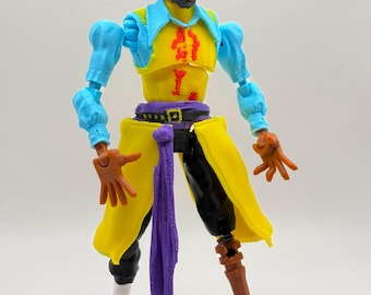 キャプテン・クラーク – バックルームズにインスパイアされた可動フィギュア | 15cm～20cm 3Dプリント製コレクターズアイテム | ホラー＆サスペンスファンへのギフト