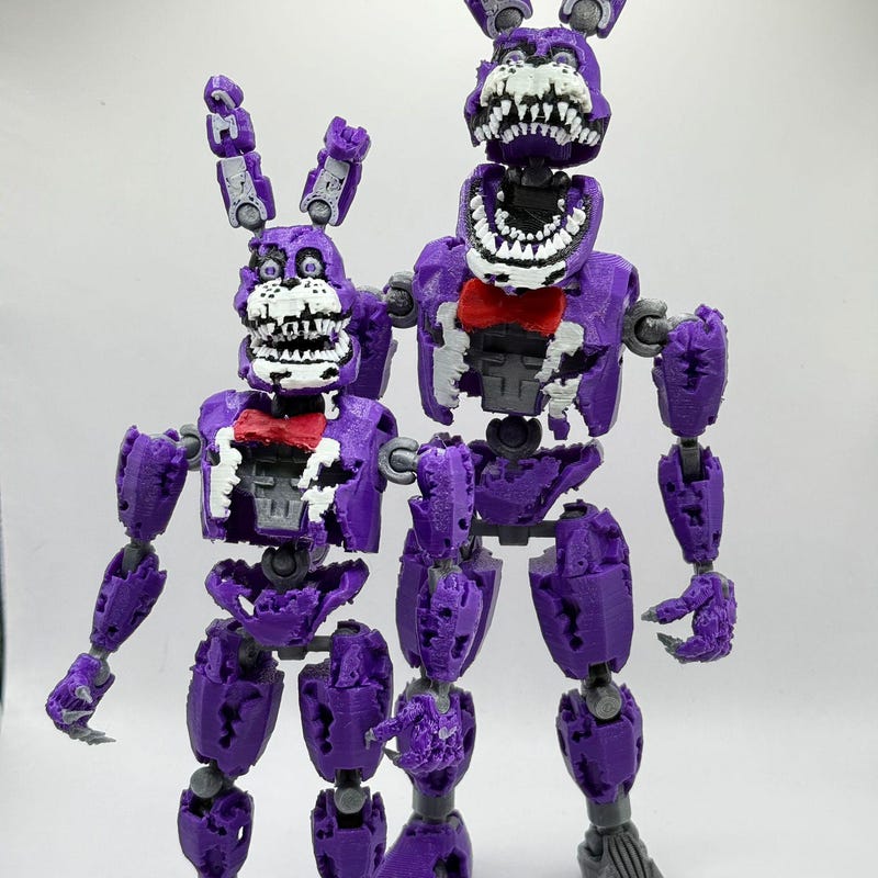 F Naf R49 Five Nights at Freddys 3d Printed Figures - Etsy