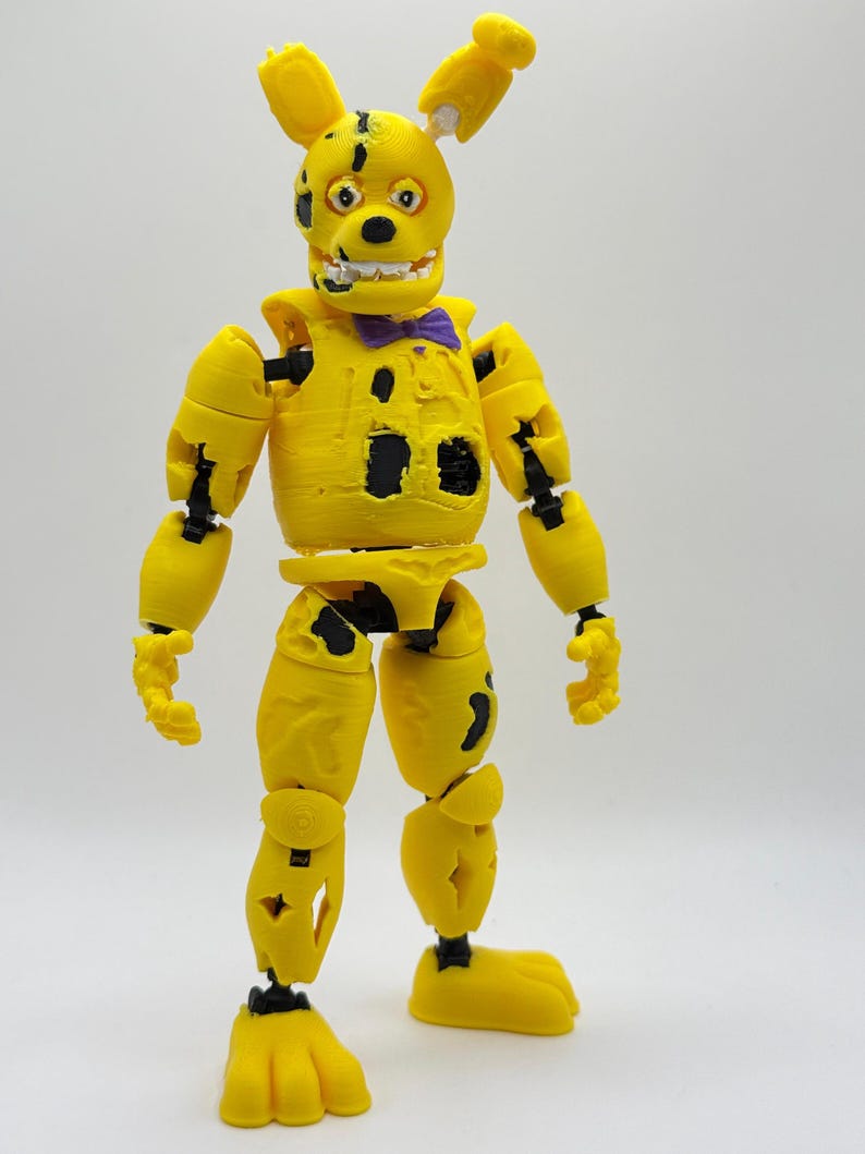 Spring Bonnie FNAF Movie Articulated Figure - Etsy