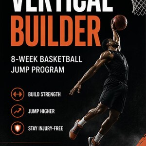 8 week recyclable vertical jump program for basketball athletes.