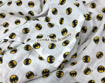 batman swaddle blanket