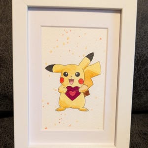 Pikachu Original Art - Etsy