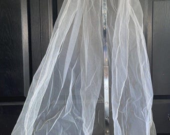 Vintage 80s Bridal Hat Veil Lace Pearl Wide Brim Wedding Hat Ivory
