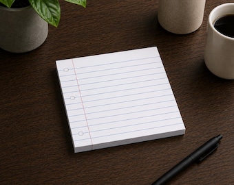 Le classique | Carré minimaliste | Bloc-notes 5 x 5