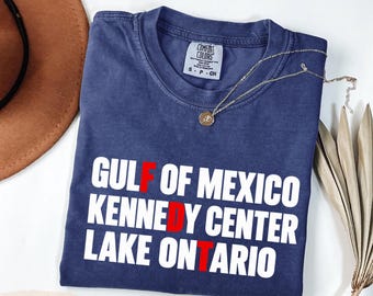 FDT Lake Ontario Comfort Colors® Shirt, Anti-Tr*mp Political Tee, Democracy Activist Gift