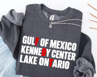 FDT Lake Ontario Comfort Colors® Sweatshirt, Anti-Tr*mp Political Tee, Democracy Activist Gift