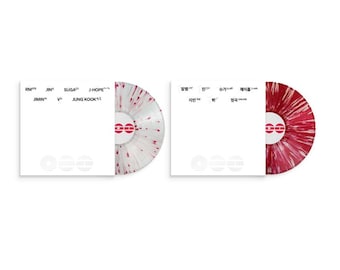 BTS Arirang Deluxe Vinyl | Schwarz-Weiß oder Farbe Ver | Fotobuch Slipmat Fotokarten Set