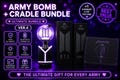BTS Army Bomb Ver.4 + Cradle Bundle | Handmade Postcard | Fast EMS Shipping product logo