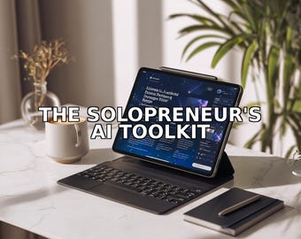 Solopreneur AI Toolkit Guide | ChatGPT Small Business Automation (PDF Download)